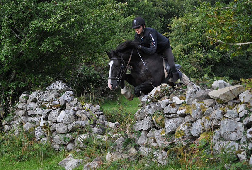 Sunday cross country ride at Slieve Aughty Centre